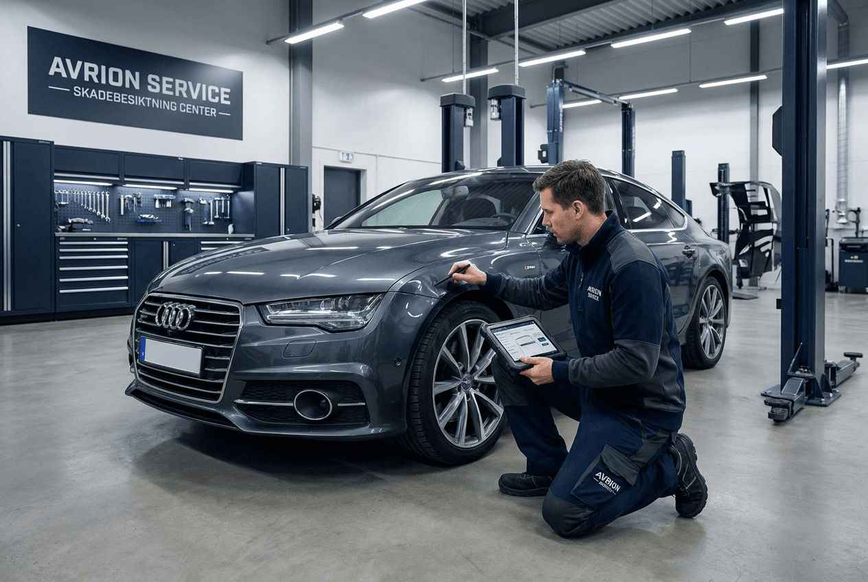 Skadebesiktning — Avrion Service